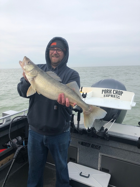 Trolling and Jigging Lake Erie