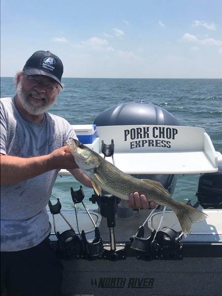 weekend fishing saginaw bay